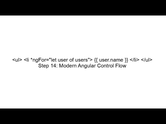 Angular Guide Step by Step | Complete Beginner to Full Stack Tutorial