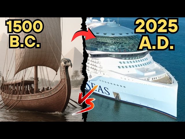 Top 20 Ship Transformations From Ancient Times to Modern Mega Liners 🚢
