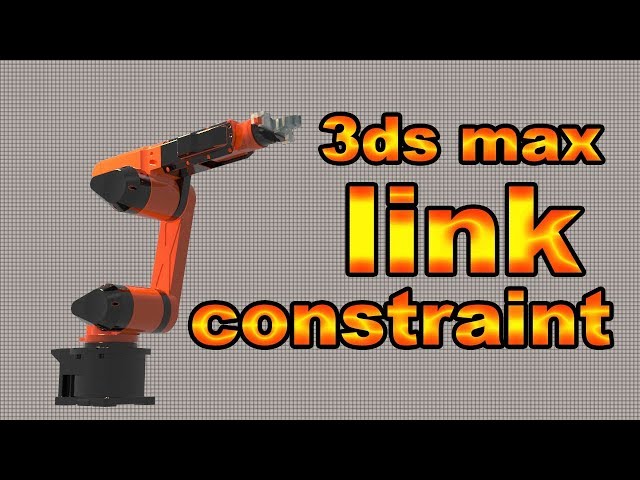 3ds max:link constraint