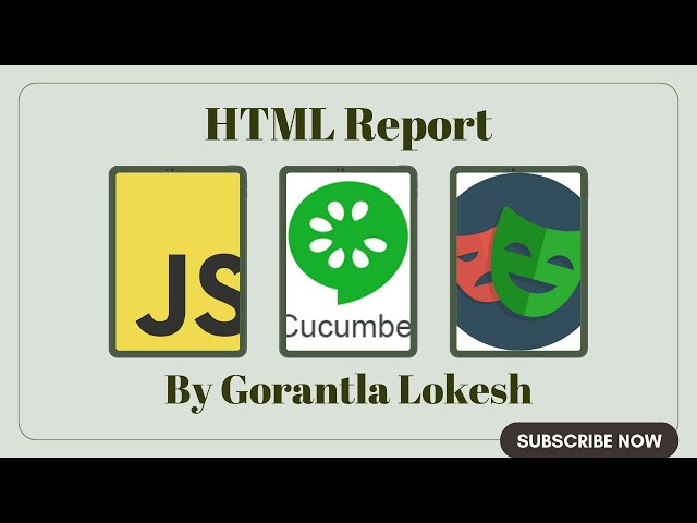 [2024] Part 5: HTML Report in #cucumber with #playwright  #javascript