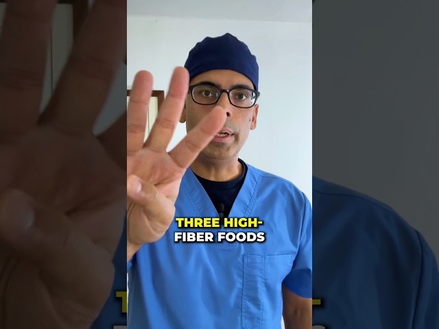 Harvard Doctor : 3 Best High Fiber Foods for a Healthier Liver & Gut 🚀