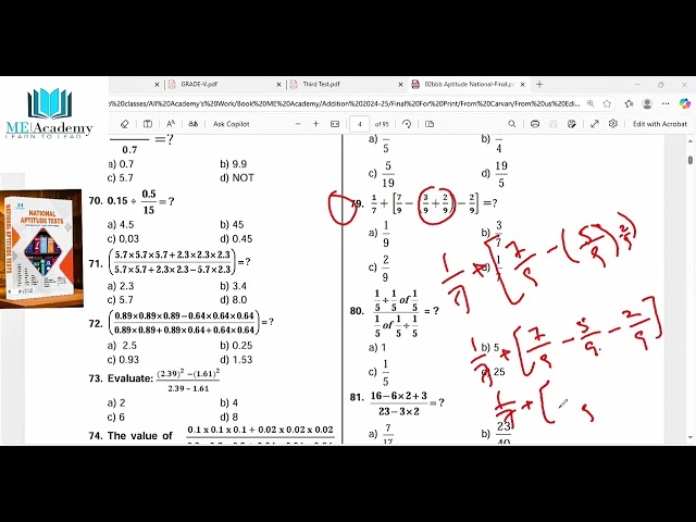 Part 12 – Maths Problem Solution Series