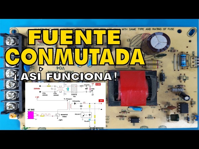 Switching Power Supply Electronic Circuit / How It Works