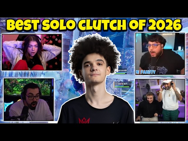 Streamers React to Veno Solo Clutch in FNCS Grand Finals