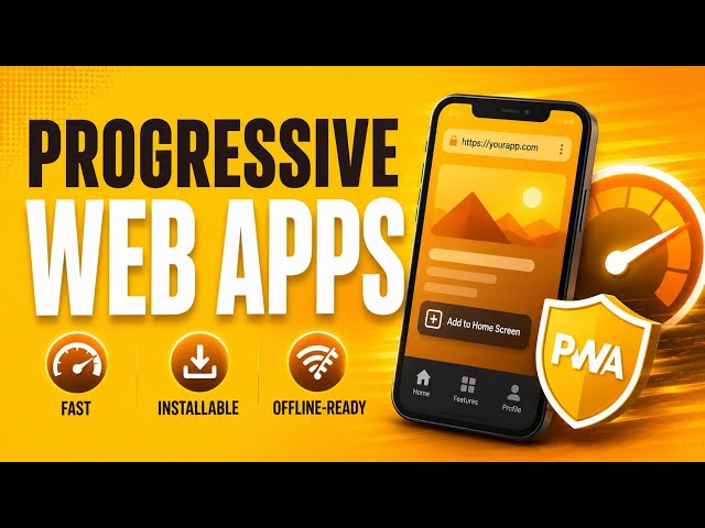 Progressive Web Apps | Building Fast, Installable, and Offline-Ready Web Applications | Uplatz