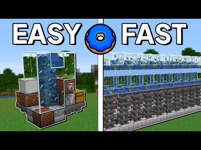 5 Kelp Farms To Get RICH On Donut SMP (FULL TUTORIALS)