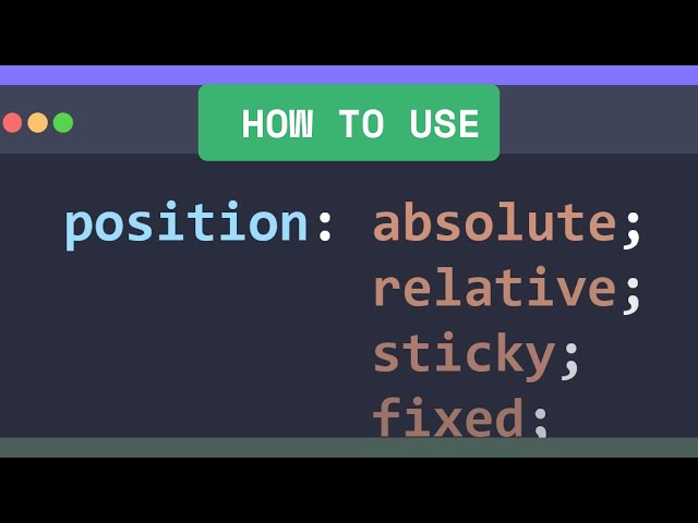 CSS Position Explained in 4 Minutes Beginner to Pro Guide