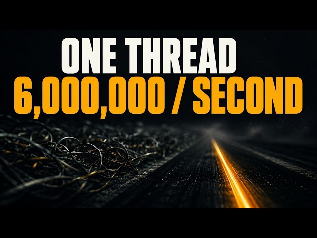The LMAX Disruptor: Why One Thread Hits 6 Million/sec
