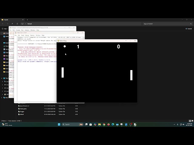 Coding stuff Episode #4 :- Simple Pong clone
