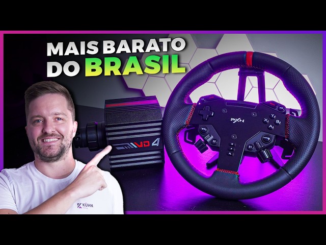 The most AFFORDABLE Direct Drive in Brazil - PXN VD4 ​​| FULL REVIEW