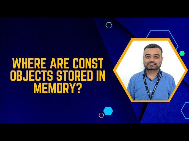 Where is const objects stored in memory in C Programming language?