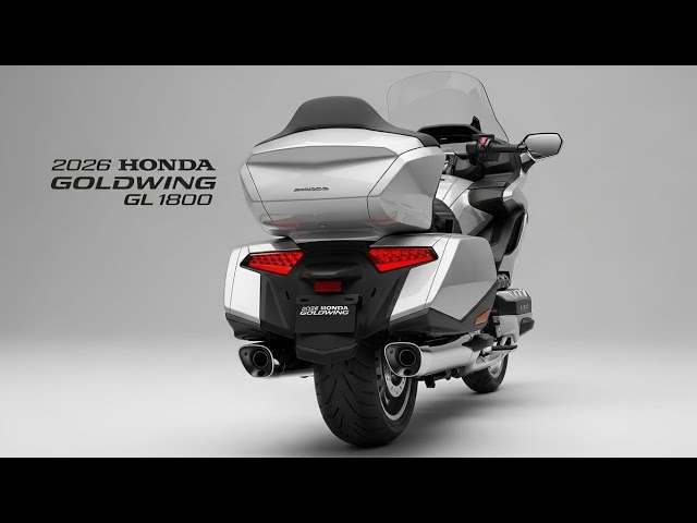 HONDA GOLD WING GL 1800 2026 Launched!  Worlds Most Luxury Touring Bike is Here!
