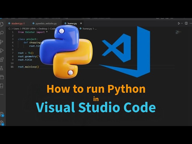 How to Run Python in Visual Studio Code | How to open Python on Visual Studio Code