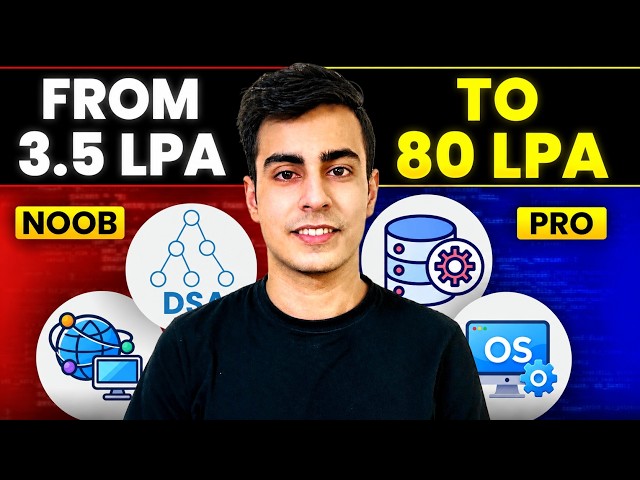 Skills That Took Me from 3.5 LPA to 80 LPA as a Software Engineer!