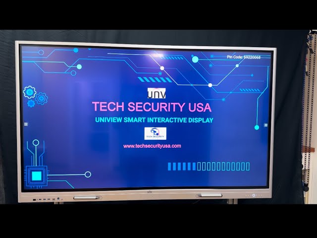 UNBOXING & REVIEW: #UNIVIEW MW3565-U-C SMART INTERACTIVE DISPLAY 📦🖥️✨ | TECH SECURITY USA