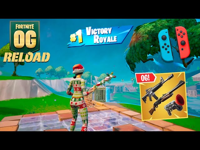 Fortnite Nintendo Switch Reload Gameplay (26 Kill Win!)
