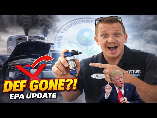 EPA Says! DEF Sensors OUT: Trump Deregulates Diesel — HUGE Win for Truckers & Farmers? 