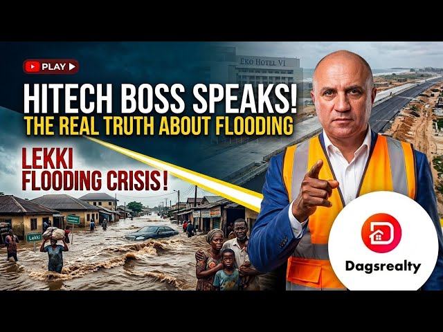 Dave Umahi & Hi-Tech Explain the Real Cause of Lekki Flooding | Lagos Coastal Road