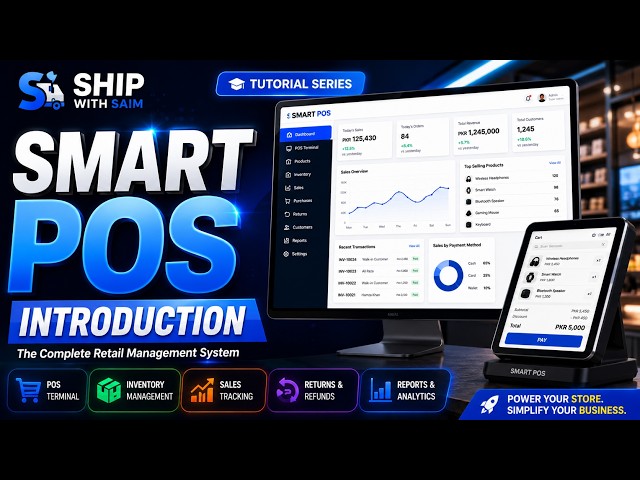I Built a Complete Point of Sale System with AI | SMART POS Introduction