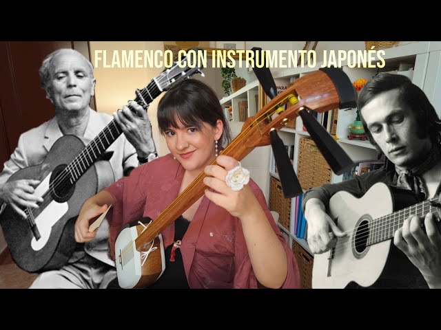 I play Flamenco with a traditional Japanese instrument: the Shamisen