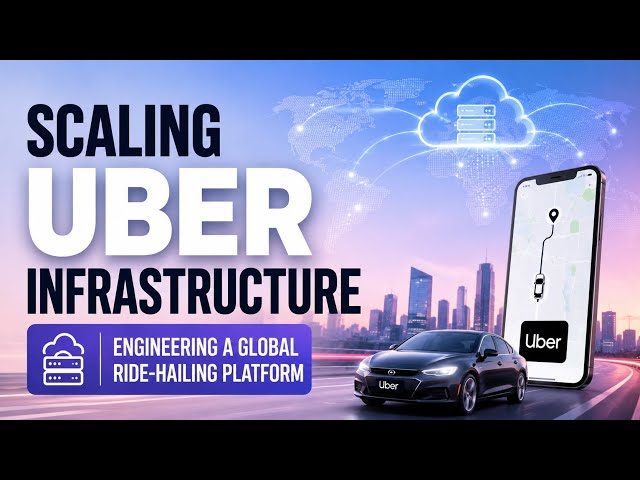 Scaling Uber Infrastructure | Engineering a Global Ride-Hailing Platform | Uplatz