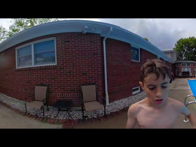 Laser Shot Pool Trick Shot with new 360 GoPro | greenyoda