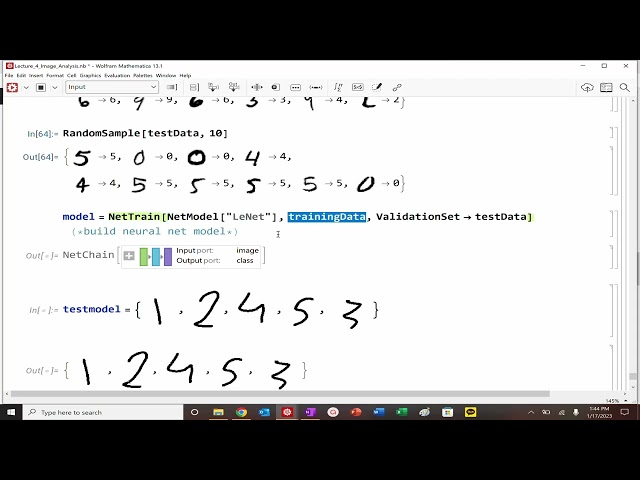 Mathematica Machine Learning and Neural Networks in Mathematica