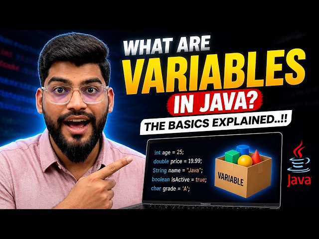 What are Variables in Java? The Basics Explained..!!