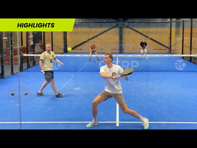 Struggling Against Hard-Hitting Opponent! | Level 3.5+ | Padel Match Highlights | The Padel Guy
