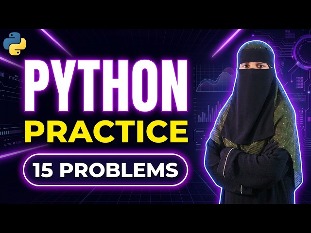 🔥 15 Python Problems Every Programmer Should Solve!
