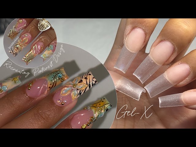 Watch me do my nails ~ Gel-X Nail Tutorial