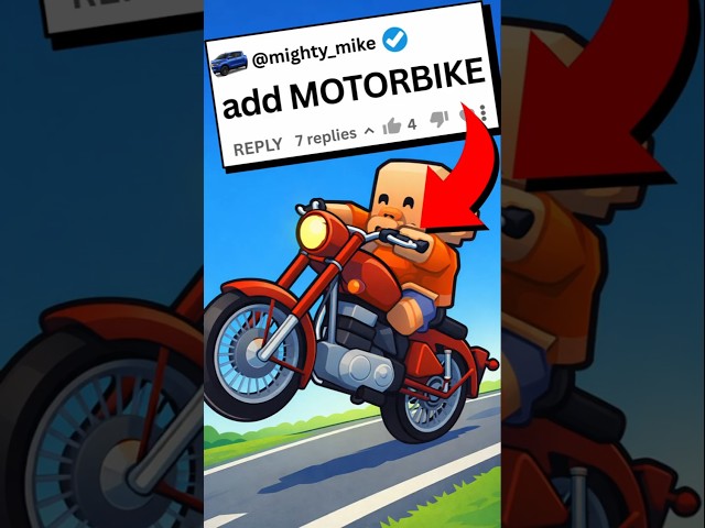 i put a MOTORBIKE in my game...  #gaming #gamedev #devlog
