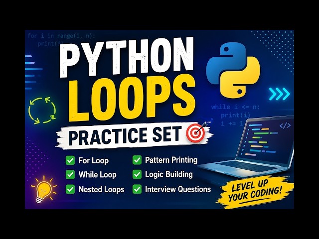 Practice Set 1 | Part 2 | Practice Questions on Loops 📖🧑‍🏫