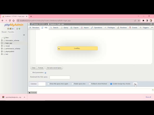 create database