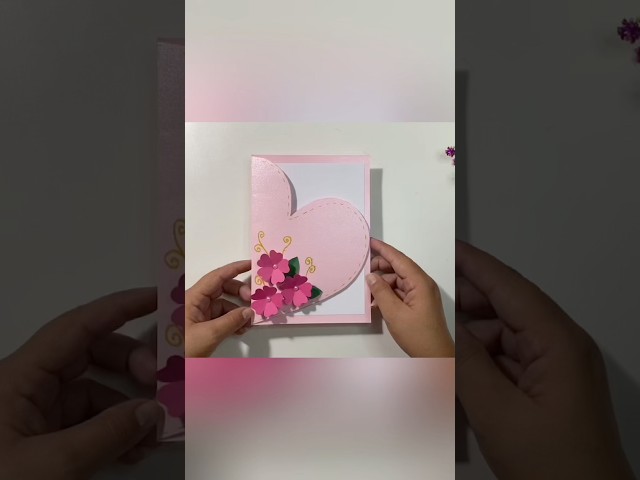 💖 Cómo Hacer una Tarjeta de Cumpleaños para Mamá | Tarjeta con Flores de Papel Fácil y Bonita | DIY