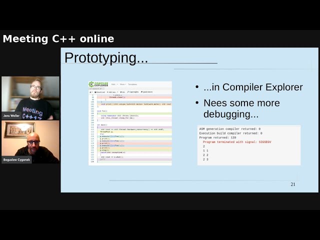 Thread pool elements - Jens Weller - Lightning talks