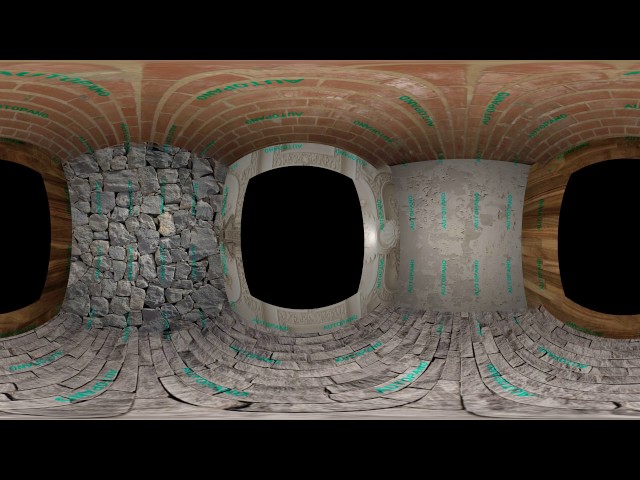 First ever 360 degree test work using maya software
