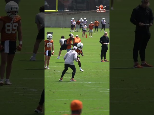 Jermaine Bishop putting in WORK at Texas camp #Football #Recruiting