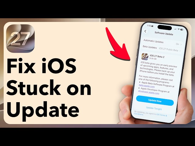 How To Fix iOS Stuck On Update Requested (ANY iPhone)