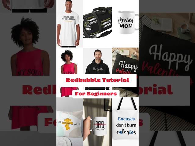 Redbubble Tutorial 2025 | (For Beginners) #shorts