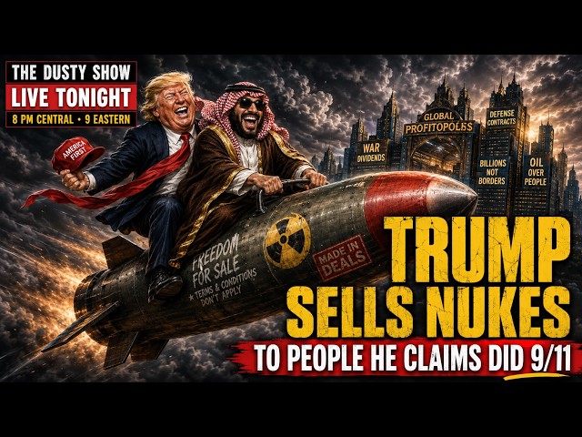 Trump Sells "Nuclear Program" To Saudi Arabia/Oil Spikes & Dow Drops As Iran War Heats Up/Tate Cries
