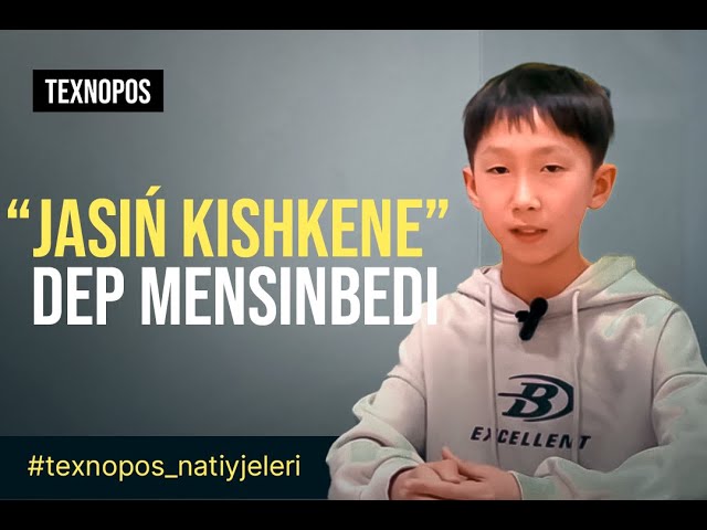 TexnoPOS natiyjeleri - Aybek Kenjebaev