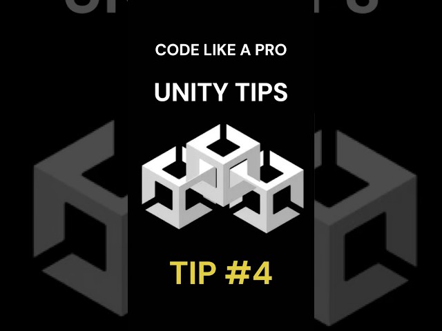 Unity Tips - Part 4  Level up your workflow and build fast #UnityTips #GameDev #IndieDev #Unity3D
