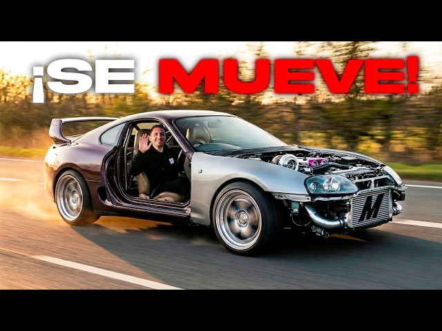 THE 800HP SUPRA RUNS FOR THE FIRST TIME