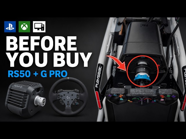 BEFORE You BUY the Logitech RS50 / G Pro … Make sure you WATCH THIS!