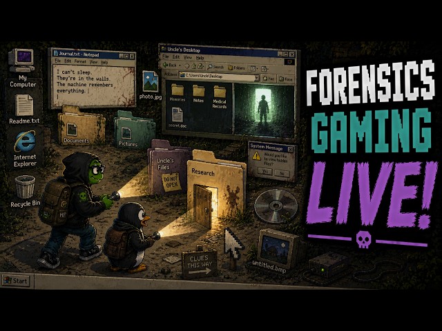 FORENSICS GAMING LIVE! Desktop Explorer Puzzle Challenge