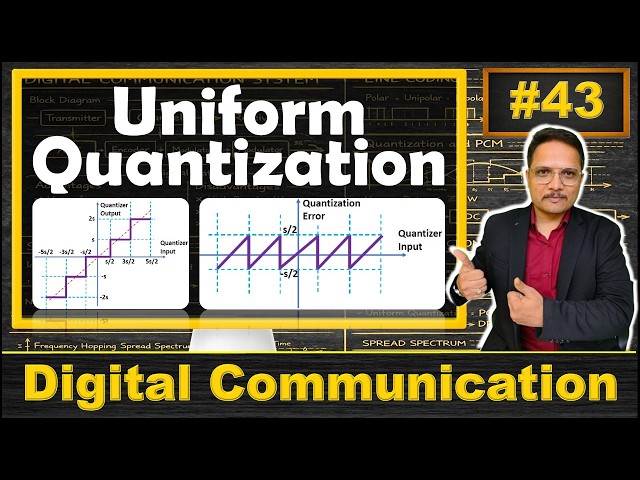 Uniform Quantization Explained | Midtread Quantization and Midriser Quantization