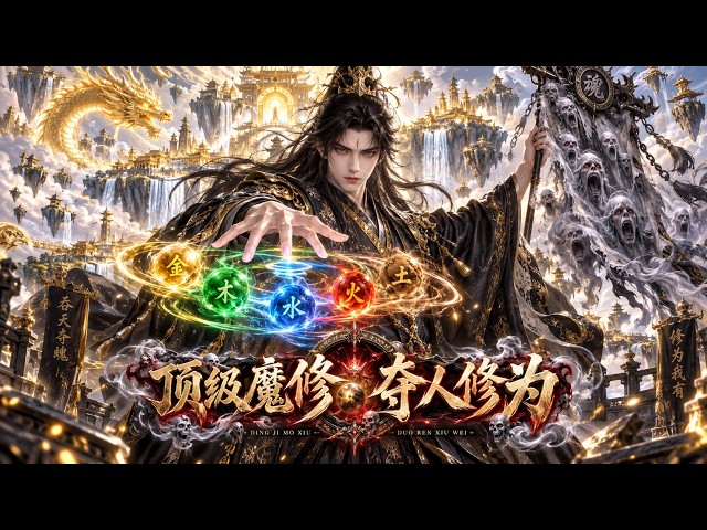 【Multi Sub】六十歲擺爛廢柴老頭，竟是可以掠奪他人靈魂修為的頂尖邪修！靠著絕世邪功返老還童，一路殺穿整個修仙界！ #修仙 #動漫