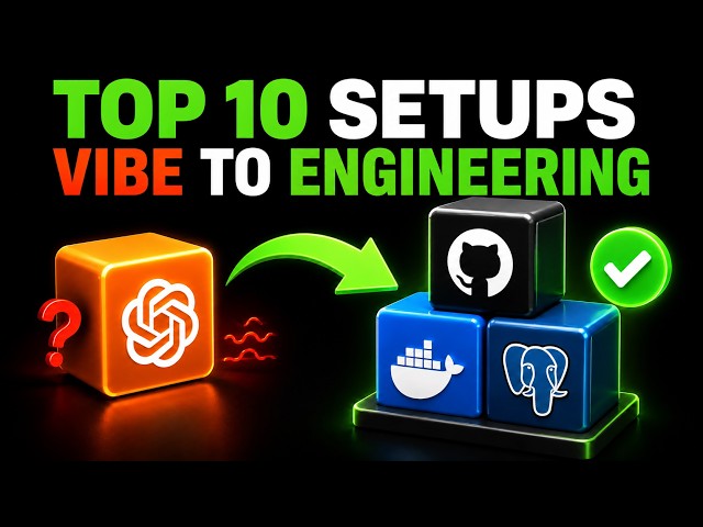 The 10 AI Setups To Go From Vibe Coding to Developing