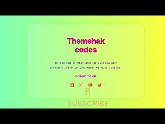 Creative CSS - Advanced CSS Effects & Animations with HTML & CSS3 Website #html #css